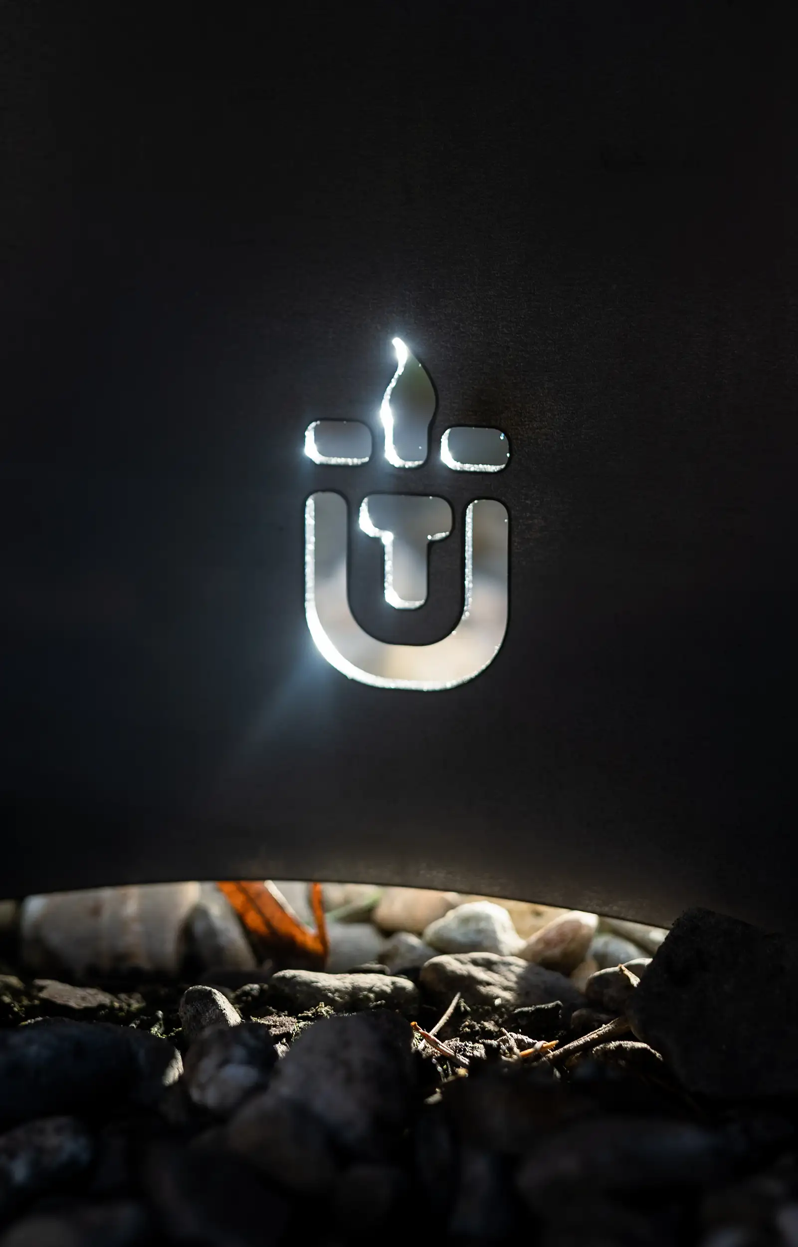 Logo gelasert